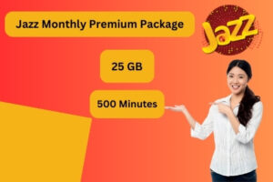 Jazz monthly internet package 25 GB