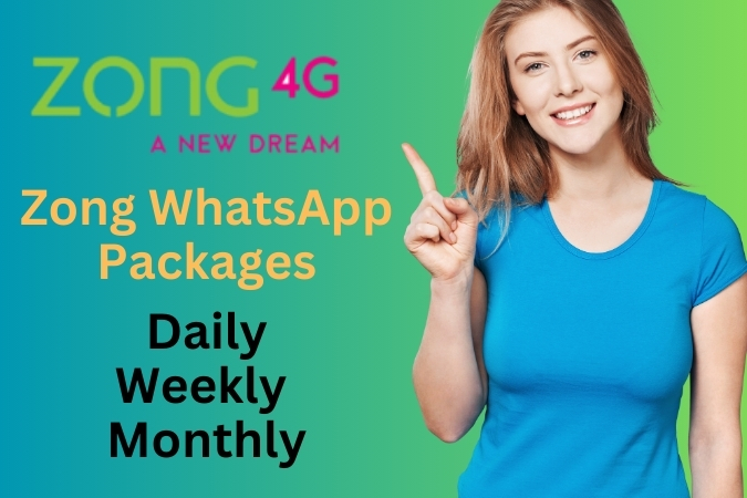 Zong whatsapp packages