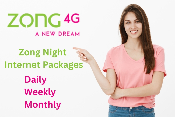 Zong Night Internet Packages